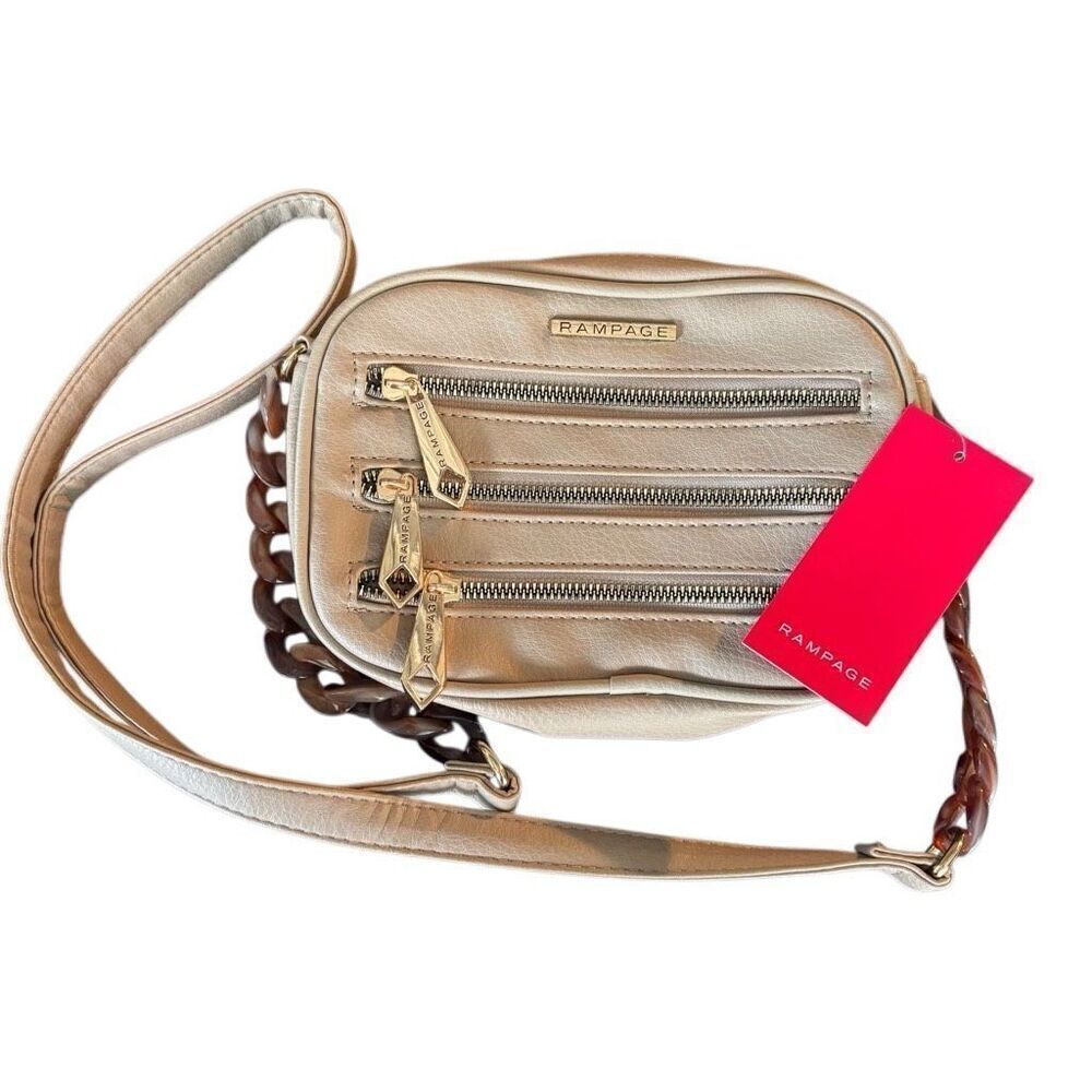 Rampage Tan Crossbody Bag *New*